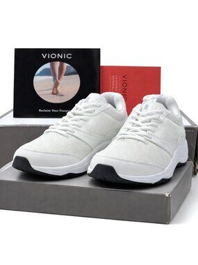 Vionic Kona Supportive Sneakers Womens 9.5 Comfort Walking Orthotic Arch Support